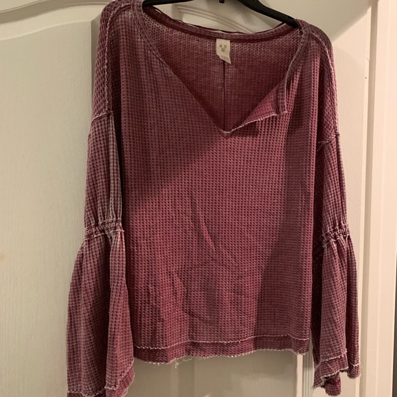 Free People Dahlia bell-sleeved top - Picture 4 of 6